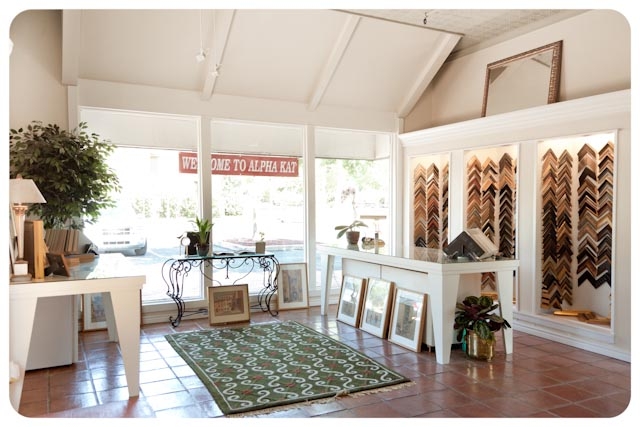 Our new lobby @ Alpha Kat Frame Shop