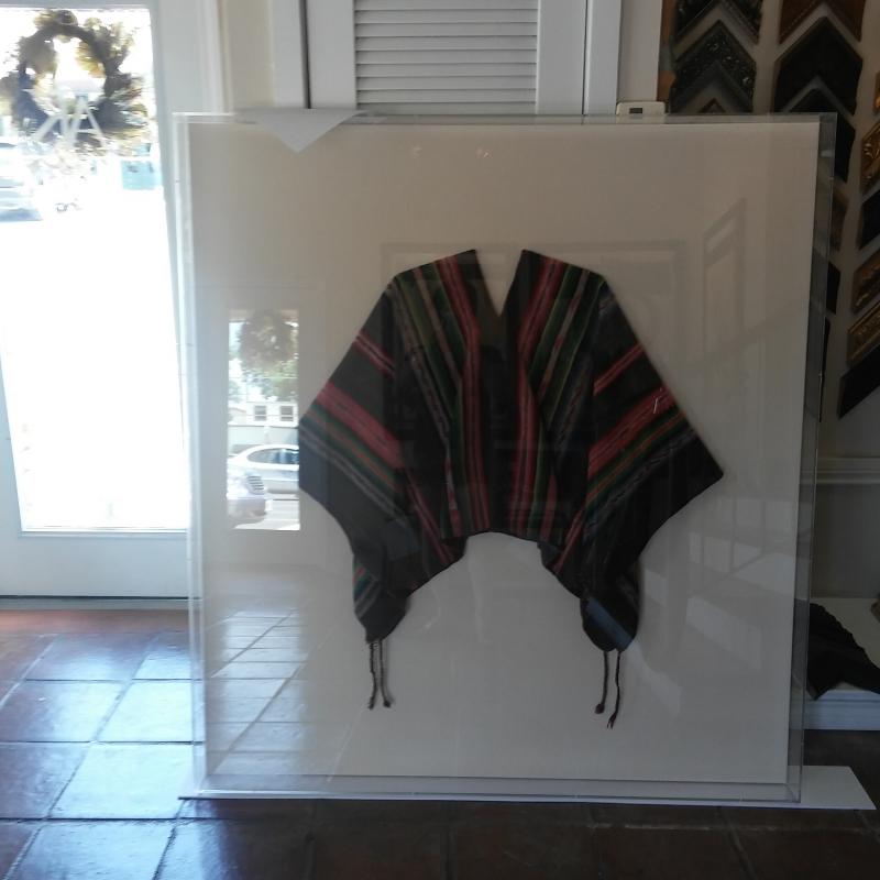 5 FOOT SQUARE MUSEUM LUCITE BOX FOR LARGE RESTURANT